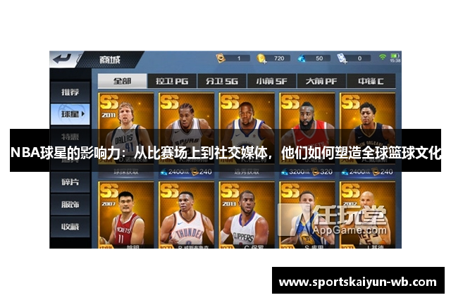NBA球星的影响力：从比赛场上到社交媒体，他们如何塑造全球篮球文化