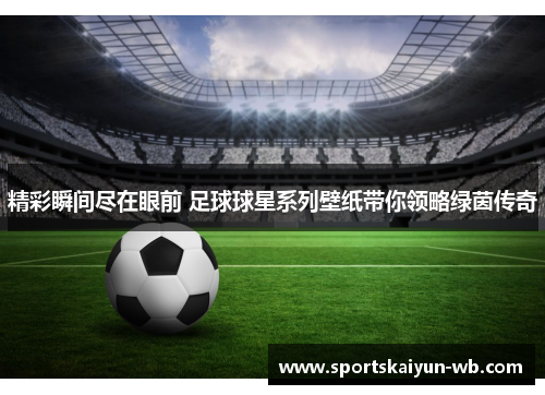 精彩瞬间尽在眼前 足球球星系列壁纸带你领略绿茵传奇